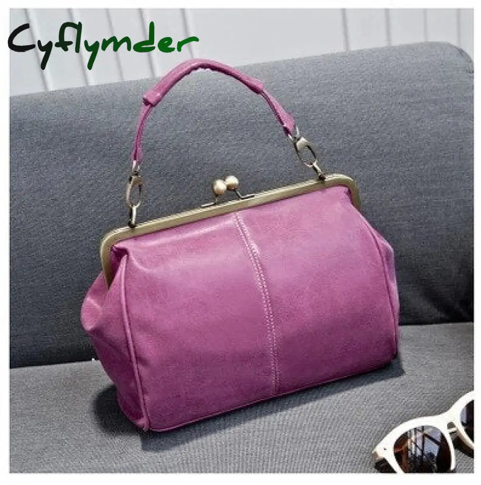 Cyflymder Luxury Designer Famous Brand Leather Women’s Shoulder Crossbody Bag Vintage Women