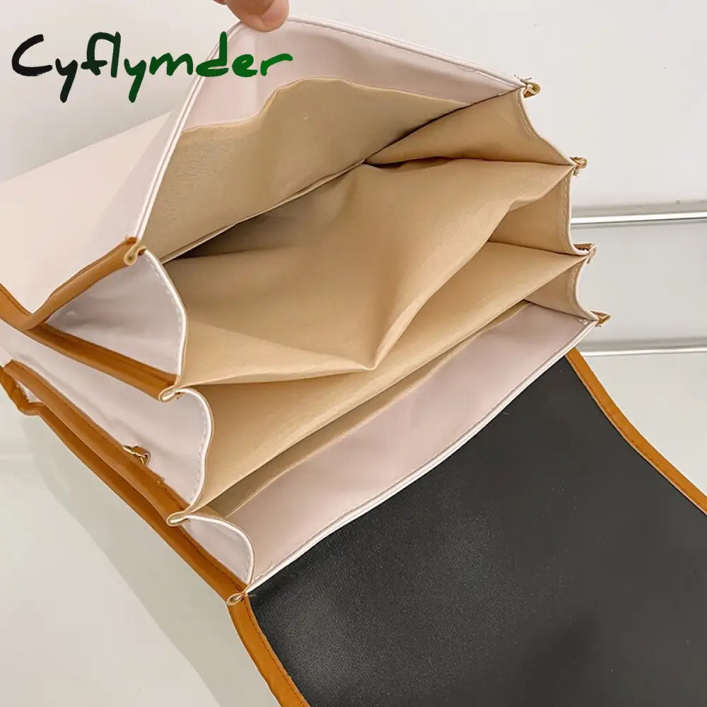 Cyflymder Luxury Designer Leather Women’s Backpack Large Capacity Travel Rucksack School For
