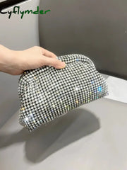 Luxury Designer Rhinestones Clutch Purse Bag for women handle bag Shoulder Bag Purse evening bag banquet bag