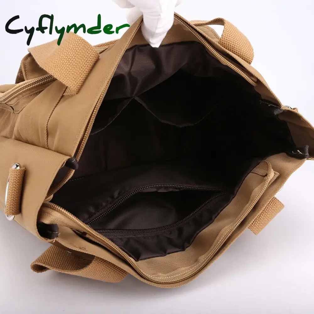 Cyflymder Luxury Handbags Women Bag Designer Waterproof Nylon Ladies Large Capacity Shoulder