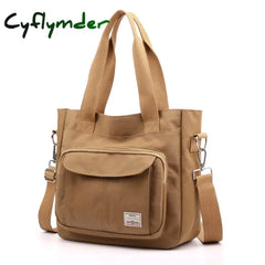 Cyflymder Luxury Handbags Women Bag Designer Waterproof Nylon Ladies Large Capacity Shoulder