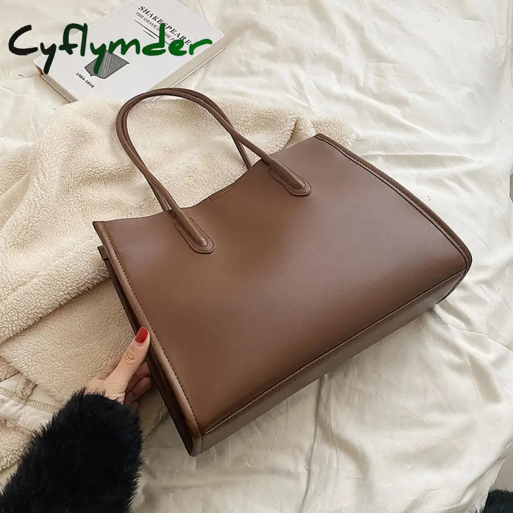 Cyflymder Luxury Handbags Women Bags Designer Crossbody Message Pu Leather Armpit Bag Purses And