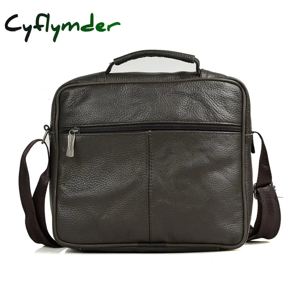 Cyflymder Luxury Woven Leather Messenger Bags Men Shoulder Fashion Design Men’s Crossbody Male