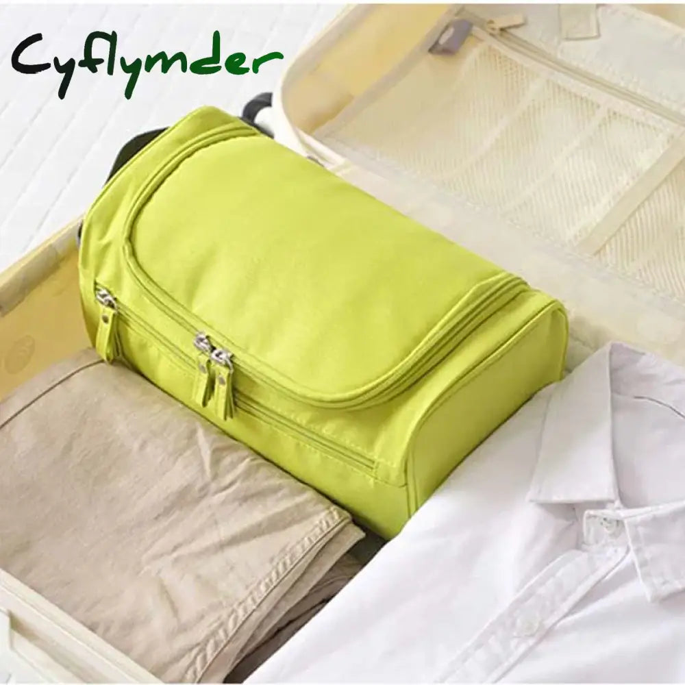 Cyflymder Makeup Bag Cheap Women Bags Men Large Waterproof Nylon Travel Cosmetic Bag Organizer Case