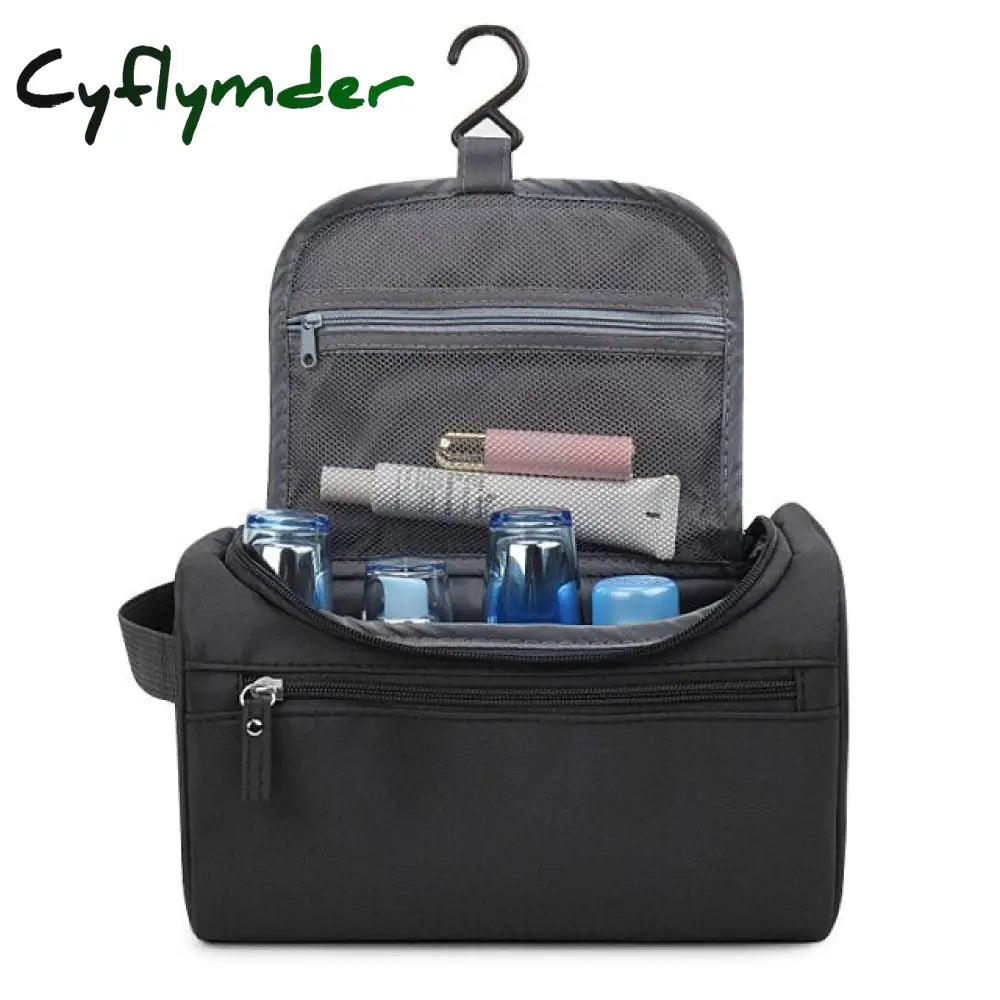 Cyflymder Makeup Bag Cheap Women Bags Men Large Waterproof Nylon Travel Cosmetic Bag Organizer Case