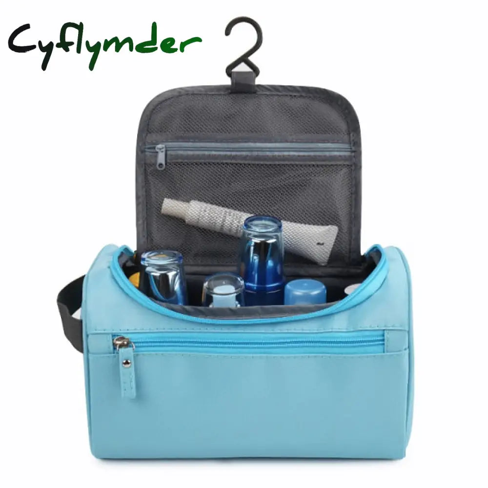 Cyflymder Makeup Bag Cheap Women Bags Men Large Waterproof Nylon Travel Cosmetic Bag Organizer Case