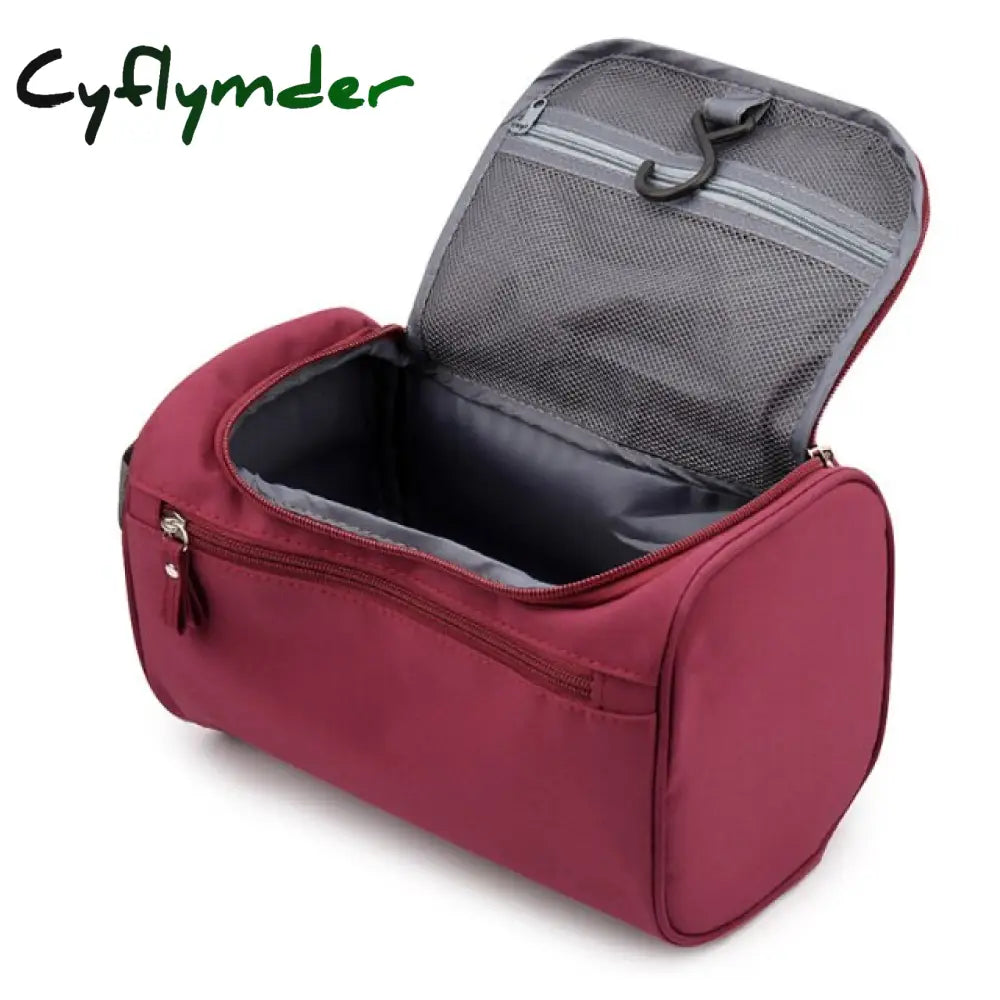 Cyflymder Makeup Bag Cheap Women Bags Men Large Waterproof Nylon Travel Cosmetic Bag Organizer Case