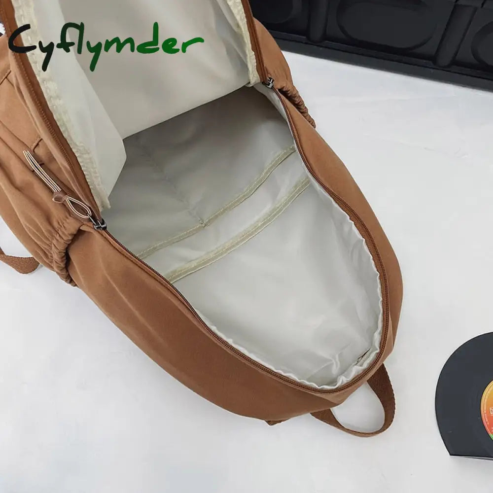 Cyflymder Men Female Nylon Book Bag Fashion Male Women College Backpack New Boy Girl School Lady