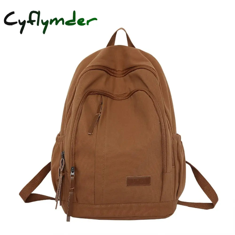Cyflymder Men Female Nylon Book Bag Fashion Male Women College Backpack New Boy Girl School Lady