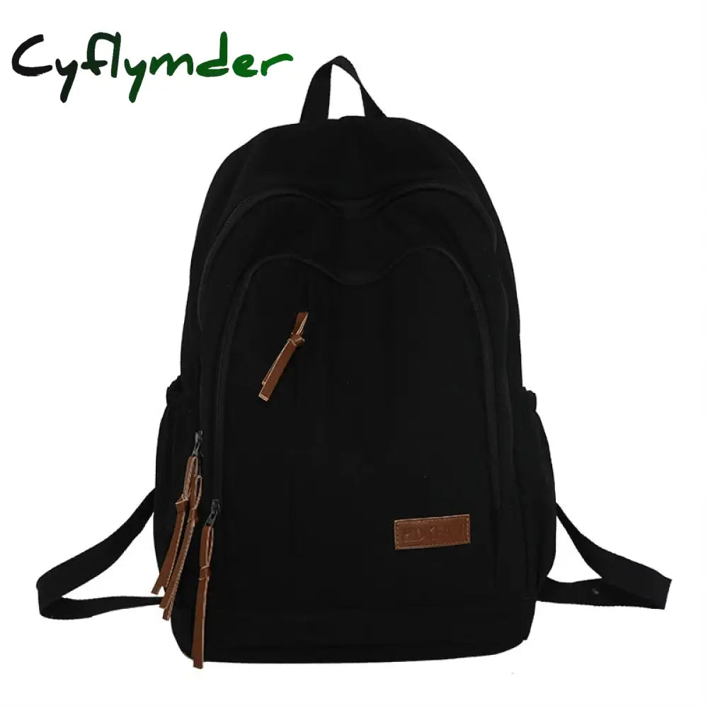Cyflymder Men Female Nylon Book Bag Fashion Male Women College Backpack New Boy Girl School Lady