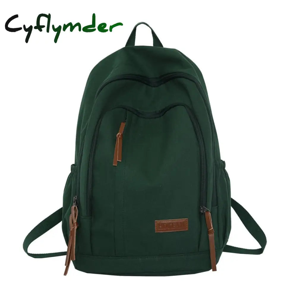 Cyflymder Men Female Nylon Book Bag Fashion Male Women College Backpack New Boy Girl School Lady