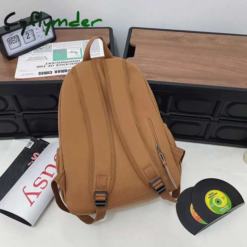Cyflymder Men Female Nylon Book Bag Fashion Male Women College Backpack New Boy Girl School Lady