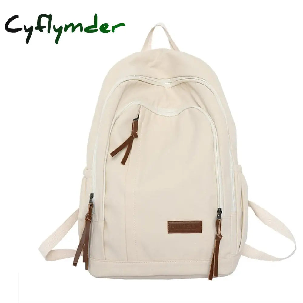 Cyflymder Men Female Nylon Book Bag Fashion Male Women College Backpack New Boy Girl School Lady