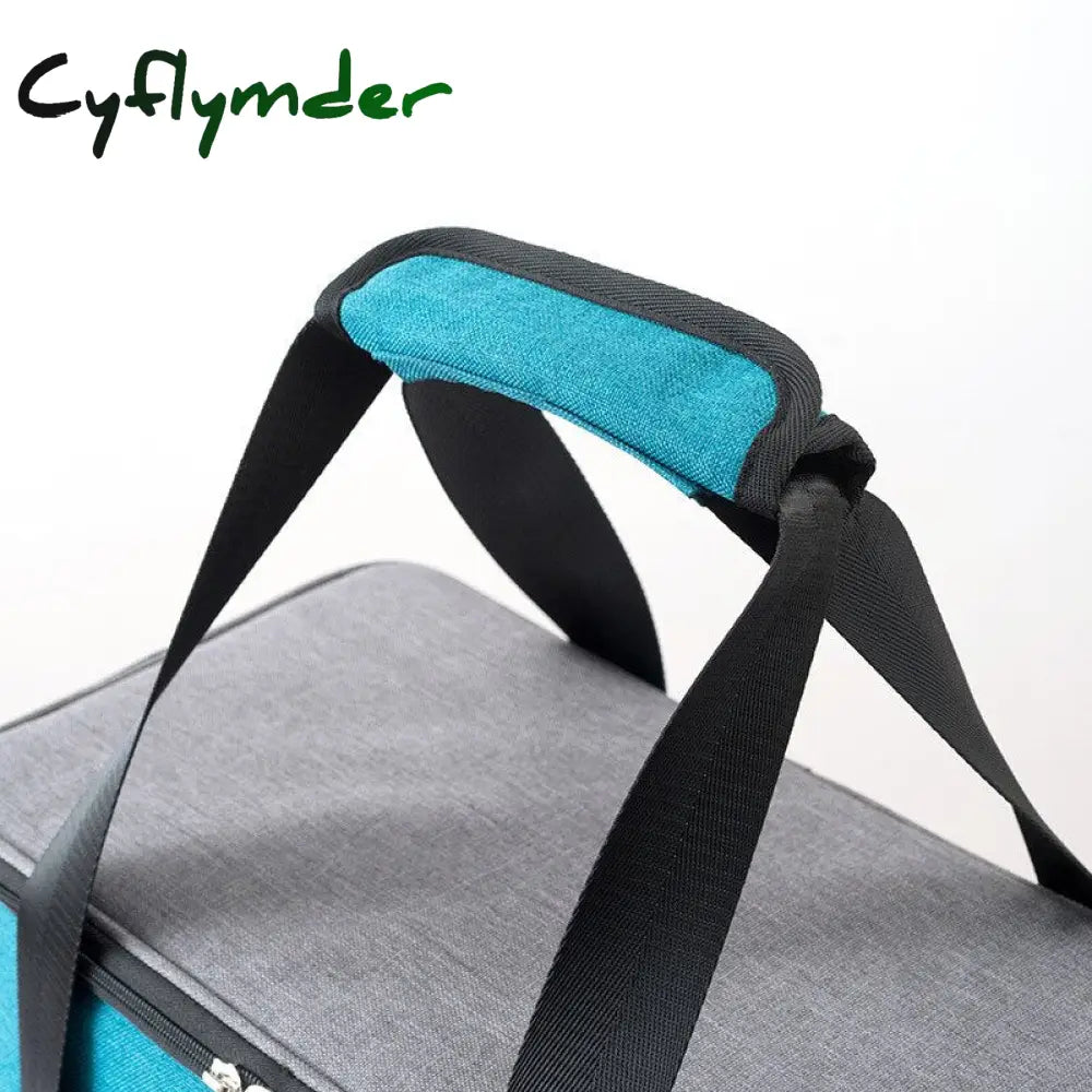 Cyflymder Men Large Shoulder Insulated Cooler Bag Women Thermal Lunch Tote Portable Picnic Ice Pack