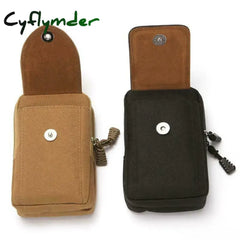 Cyflymder Men Molle Pouch Belt Waist Pack Bag Small Pocket Running Travel Bags Soft Back