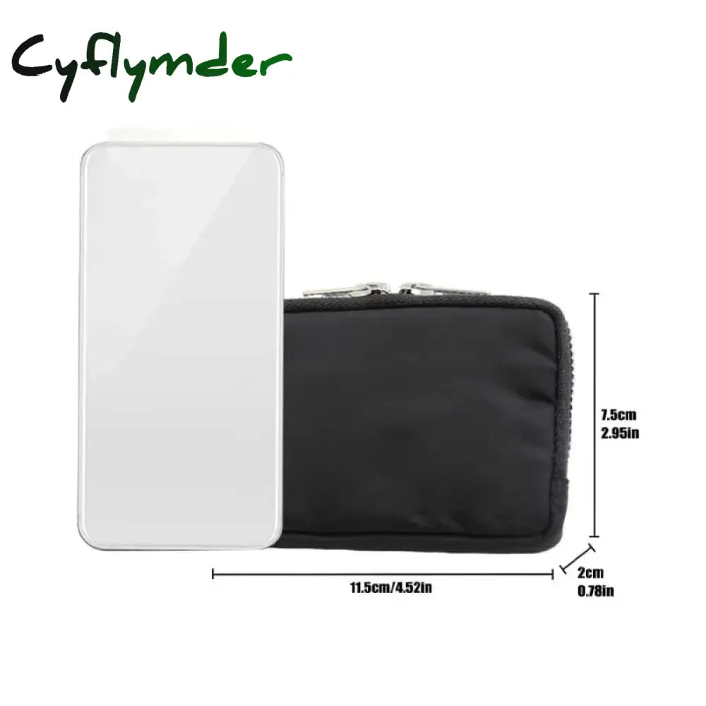 Cyflymder Men Wallet Earbuds Storage Bag Credit Card Holder Case For Boys Girls Journey Bank