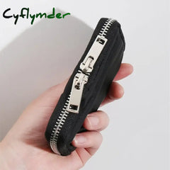 Cyflymder Men Wallet Earbuds Storage Bag Credit Card Holder Case For Boys Girls Journey Bank