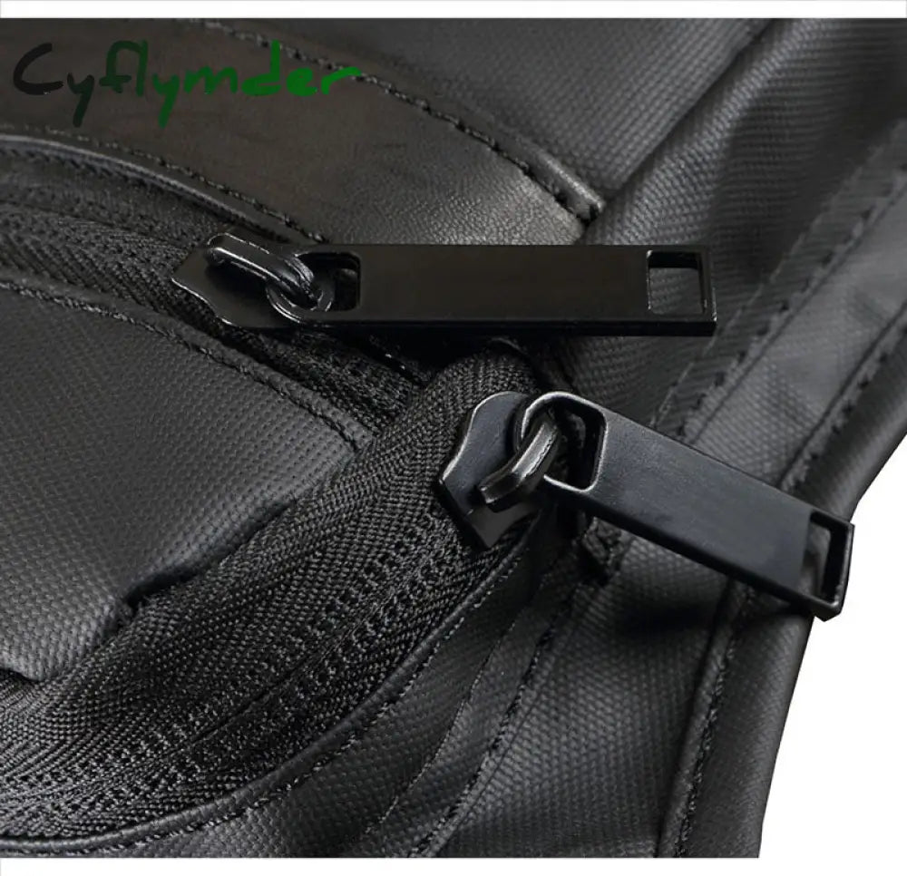 Cyflymder Men Waterproof Thigh Bag Waist Pack Fanny Packs Outdoor Riding Motorcycle Crossbody Hip