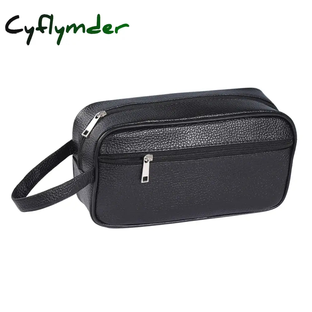 Cyflymder Men Women Vintage Wristlet Bag PU Leather Pure Color Small Wristlet Bag Vintage Cellphone Storage Bag