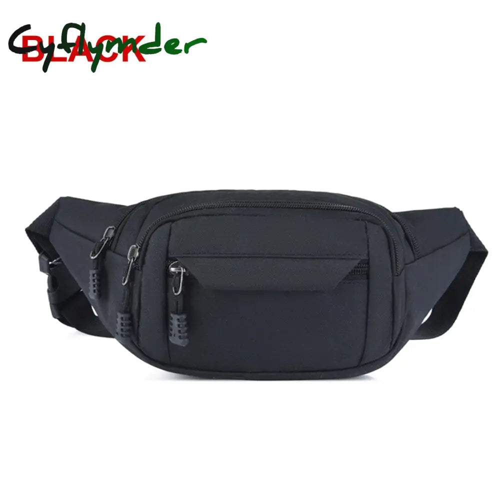 Cyflymder Men Women Waist Bag Pack Purse Casual Large Phone Belt Pouch Canvas Travel Fanny Banana