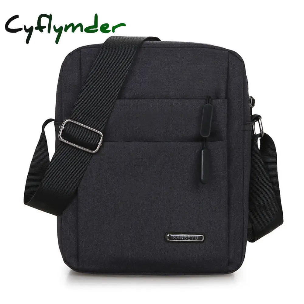 Cyflymder Men’s Messenger Bag Crossbody Shoulder Bags Men Small Sling Pack For Work Business