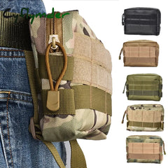 Cyflymder Military Molle Pouch Tactical Belt Waist Bag Outdoor Sport Waterproof Phone Men Casual