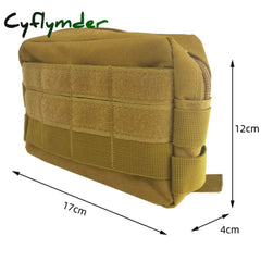 Cyflymder Military Molle Pouch Tactical Belt Waist Bag Outdoor Sport Waterproof Phone Men Casual