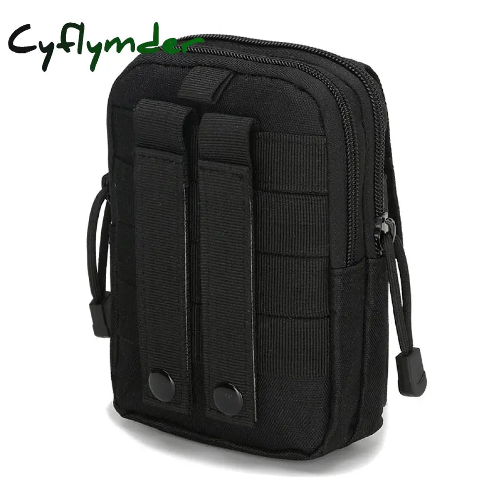 Cyflymder Military Molle Pouch Waist Bag Camo Waterproof Nylon Multifunction Casual Men Fanny Pack