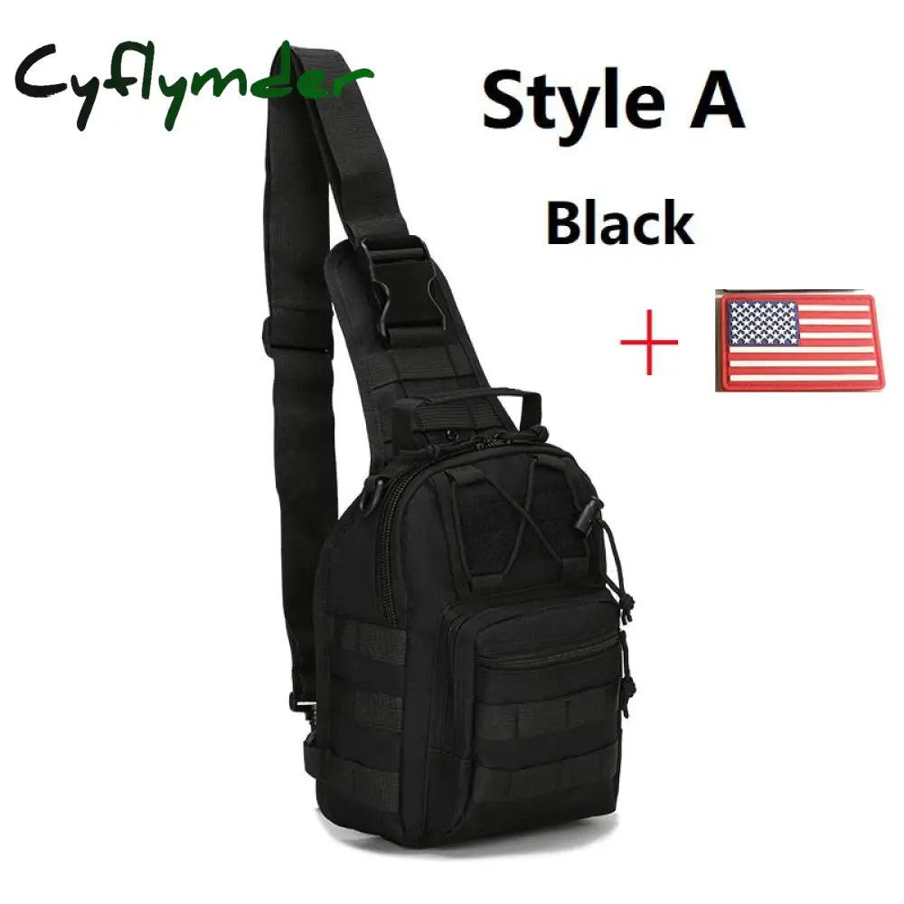 Cyflymder Military Tactical Assault Pack Sling Backpack Waterproof Edc Rucksack Bag For Outdoor