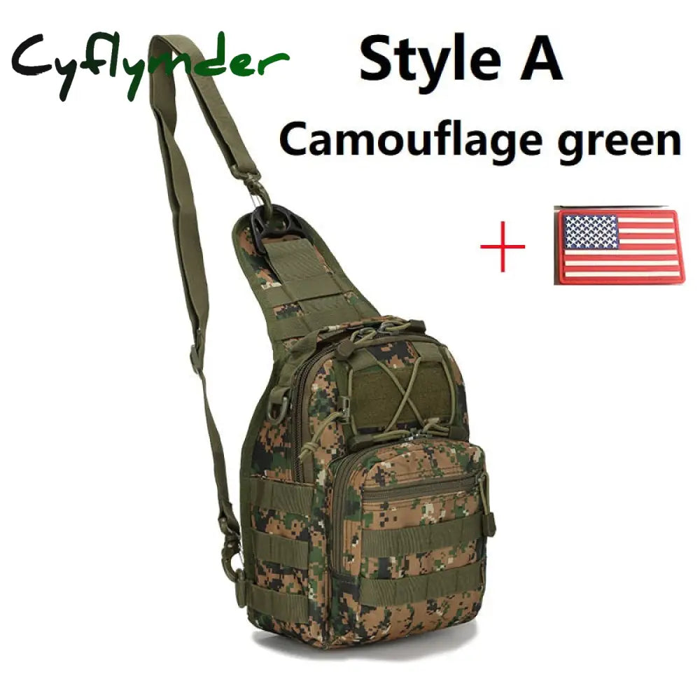 Cyflymder Military Tactical Assault Pack Sling Backpack Waterproof Edc Rucksack Bag For Outdoor