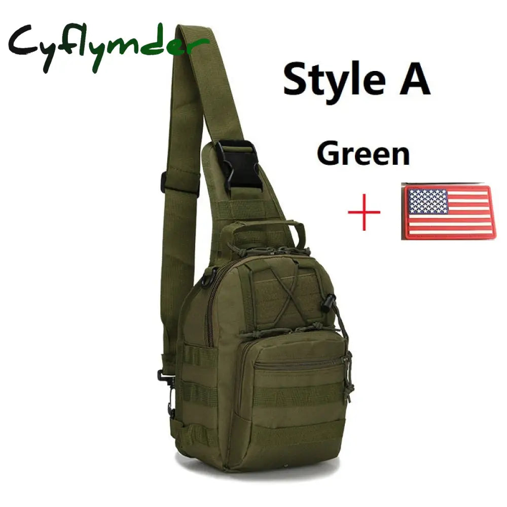 Cyflymder Military Tactical Assault Pack Sling Backpack Waterproof Edc Rucksack Bag For Outdoor