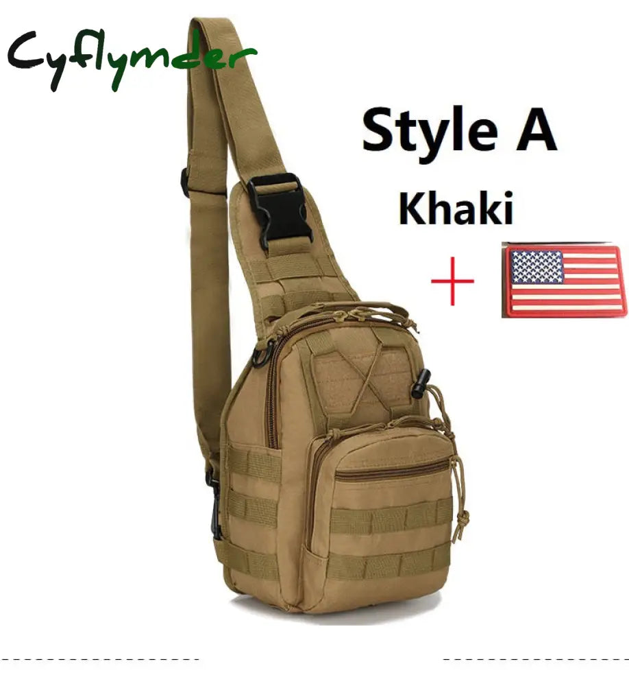 Cyflymder Military Tactical Assault Pack Sling Backpack Waterproof Edc Rucksack Bag For Outdoor