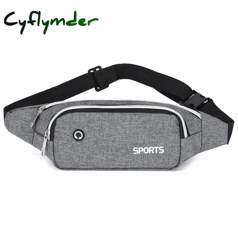 Cyflymder Military Waist Bag Tactical Fanny Pack Adjustable Strap Waterproof Sport Mobile Phone