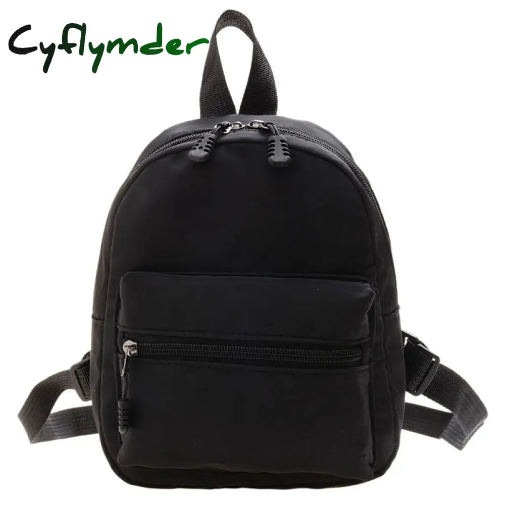 Cyflymder Mini Backpack Women Small Travel Bagpack Ladies Korea Style Female Student School Bag For