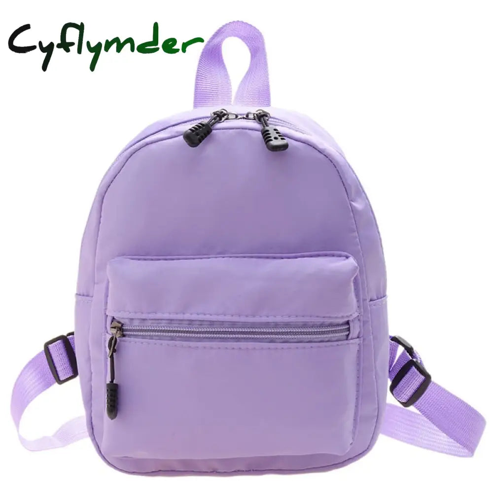 Cyflymder Mini Backpack Women Small Travel Bagpack Ladies Korea Style Female Student School Bag For