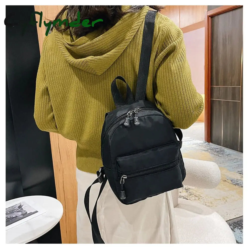 Cyflymder Mini Backpack Women Small Travel Bagpack Ladies Korea Style Female Student School Bag For