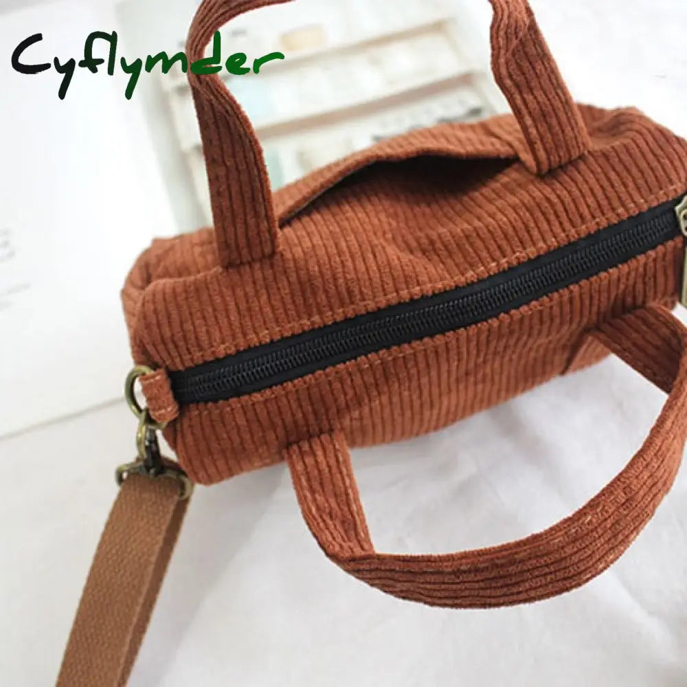 Cyflymder Mini Tote Bag Handbags For Women Girls Purses Casual Autumn And Winter Small Solid Color