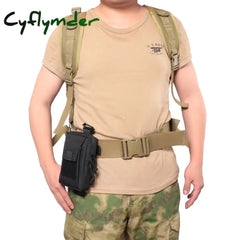 Cyflymder Molle Tactical Waist Bag Outdoor Emergency Edc Pouch Phone Pack Sports Climbing Running