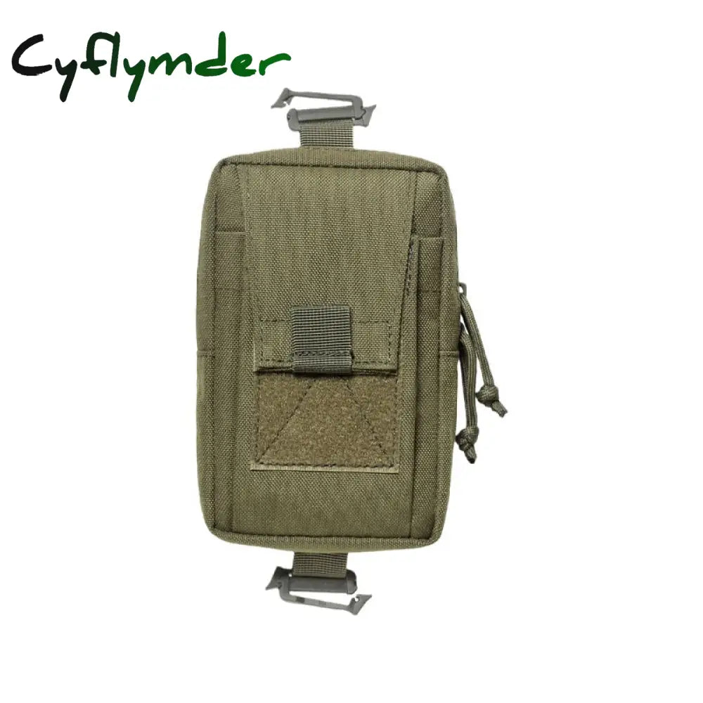 Cyflymder Molle Tactical Waist Bag Outdoor Emergency Edc Pouch Phone Pack Sports Climbing Running