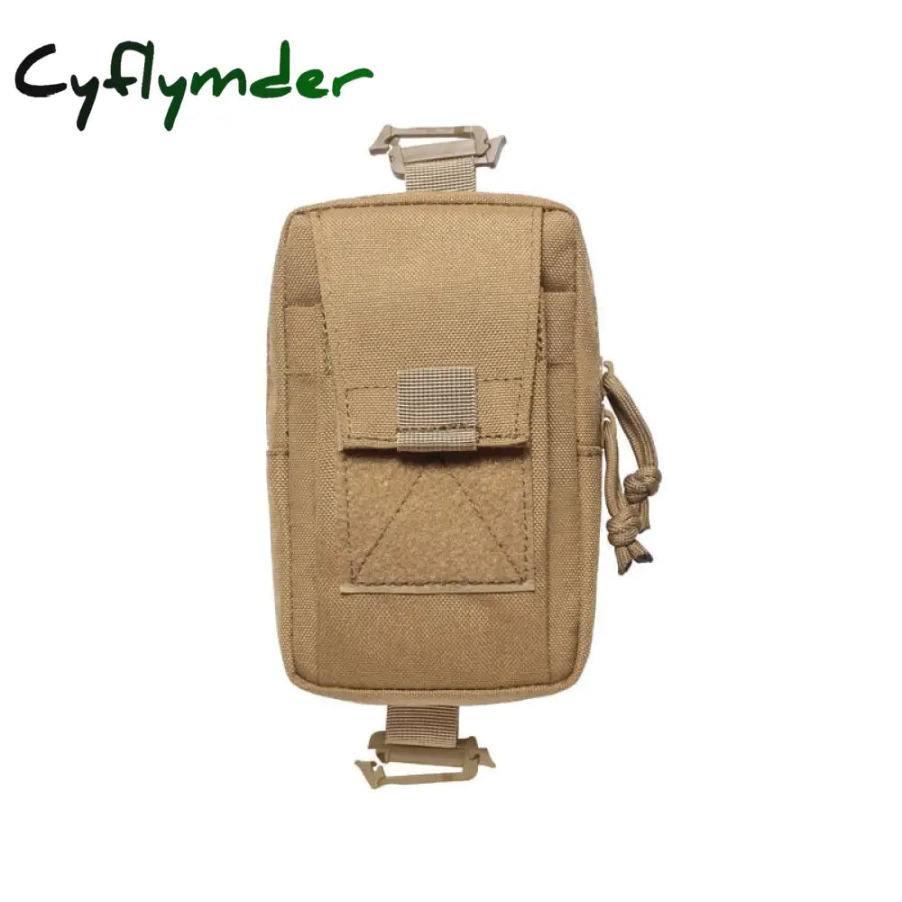 Cyflymder Molle Tactical Waist Bag Outdoor Emergency Edc Pouch Phone Pack Sports Climbing Running