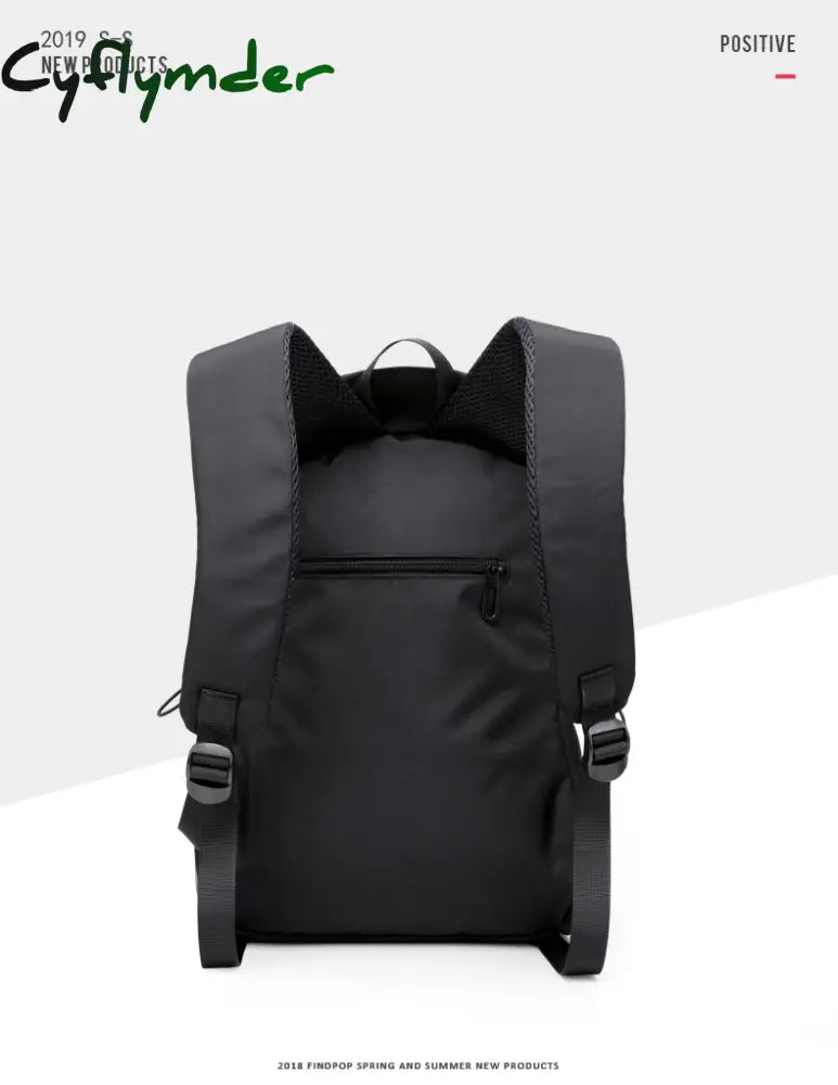 Cyflymder Multifunction Waterproof Backpack Men Luxury Student School Bags Notebook Backpacks