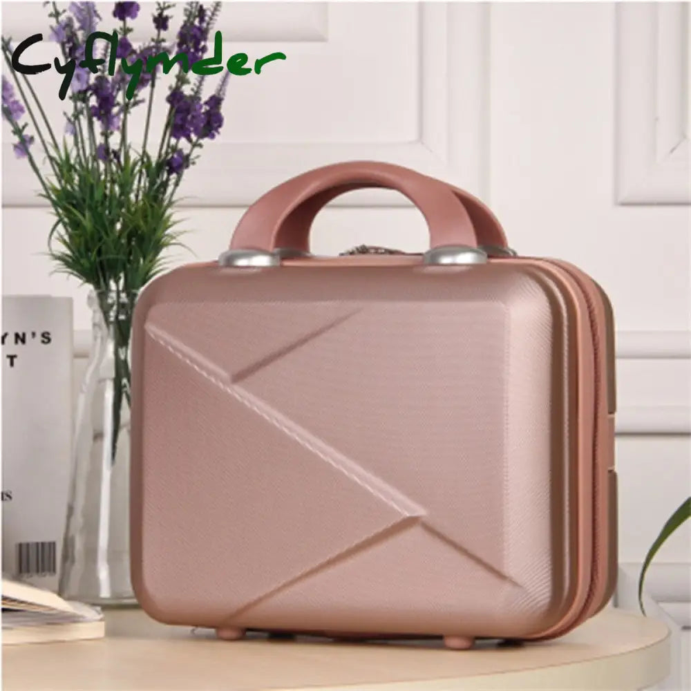 Cyflymder Multifunction Women Cosmetic Bag Travel Case Portable Professional Makeup Bags Toiletries