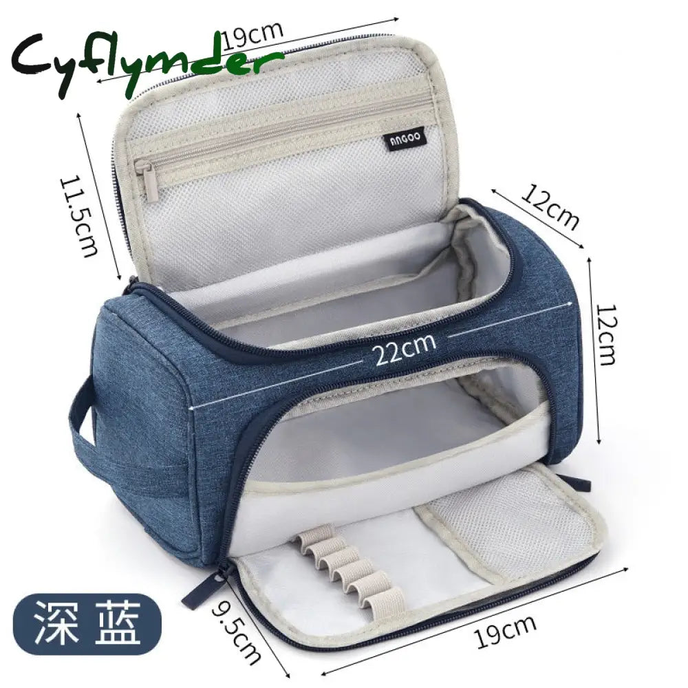 Cyflymder Multifunctional Pencil Case Large Capacity Advanced Simple Boy Special Storage Bag For