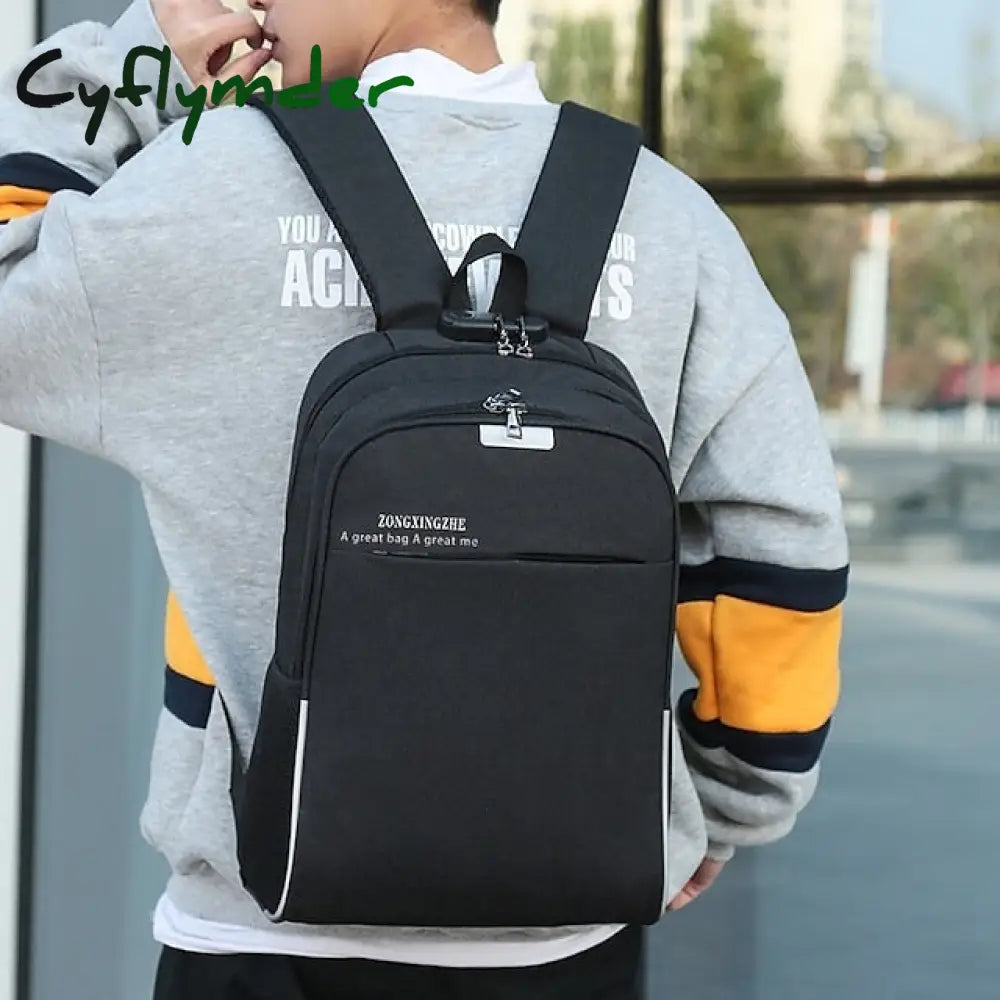 Cyflymder Multifunctional Waterproof Usb Charging Business Laptop Backpack Men And Women Travel