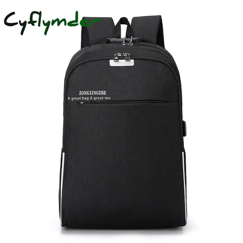 Cyflymder Multifunctional Waterproof Usb Charging Business Laptop Backpack Men And Women Travel