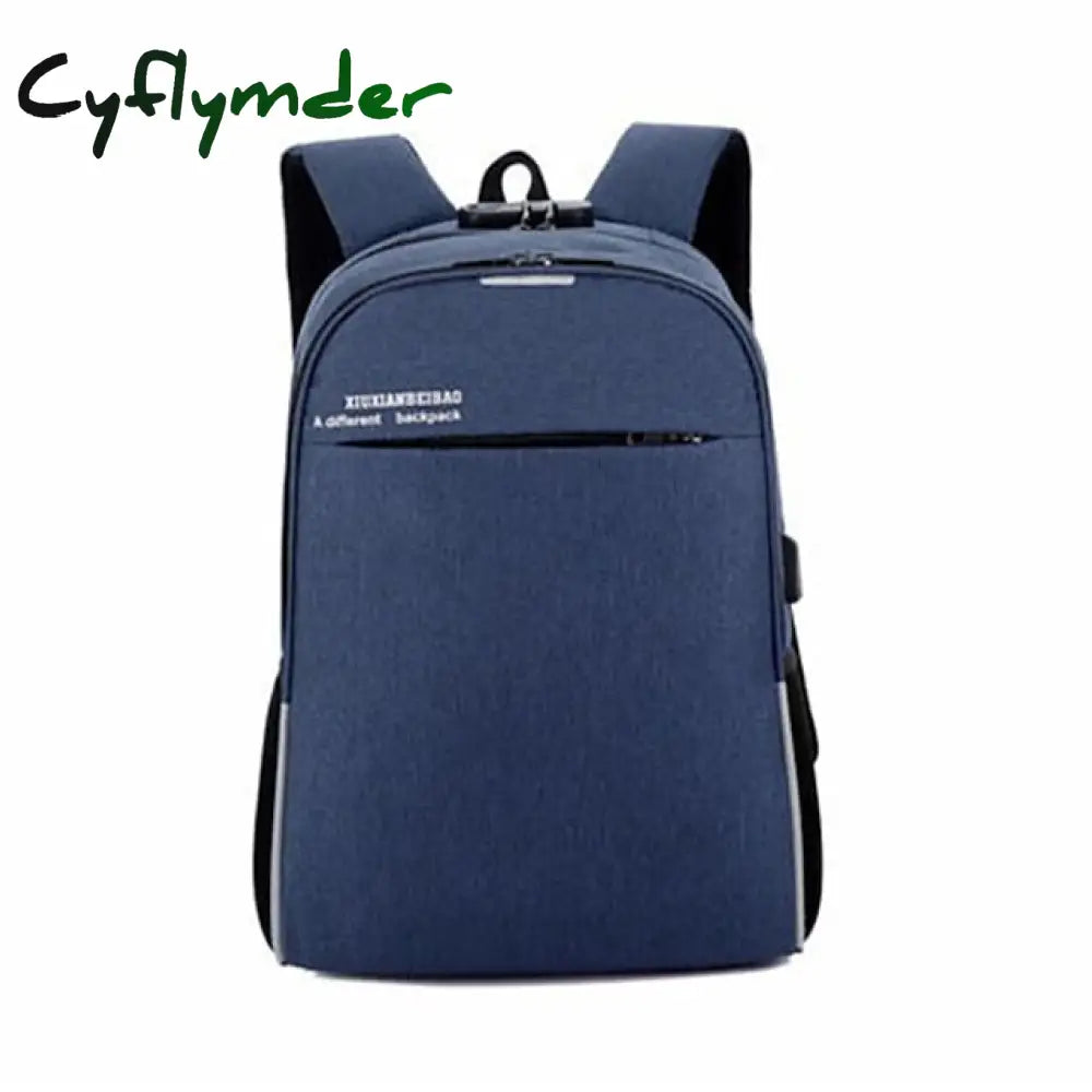 Cyflymder Multifunctional Waterproof Usb Charging Business Laptop Backpack Men And Women Travel