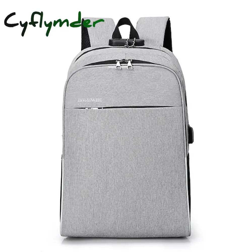 Cyflymder Multifunctional Waterproof Usb Charging Business Laptop Backpack Men And Women Travel