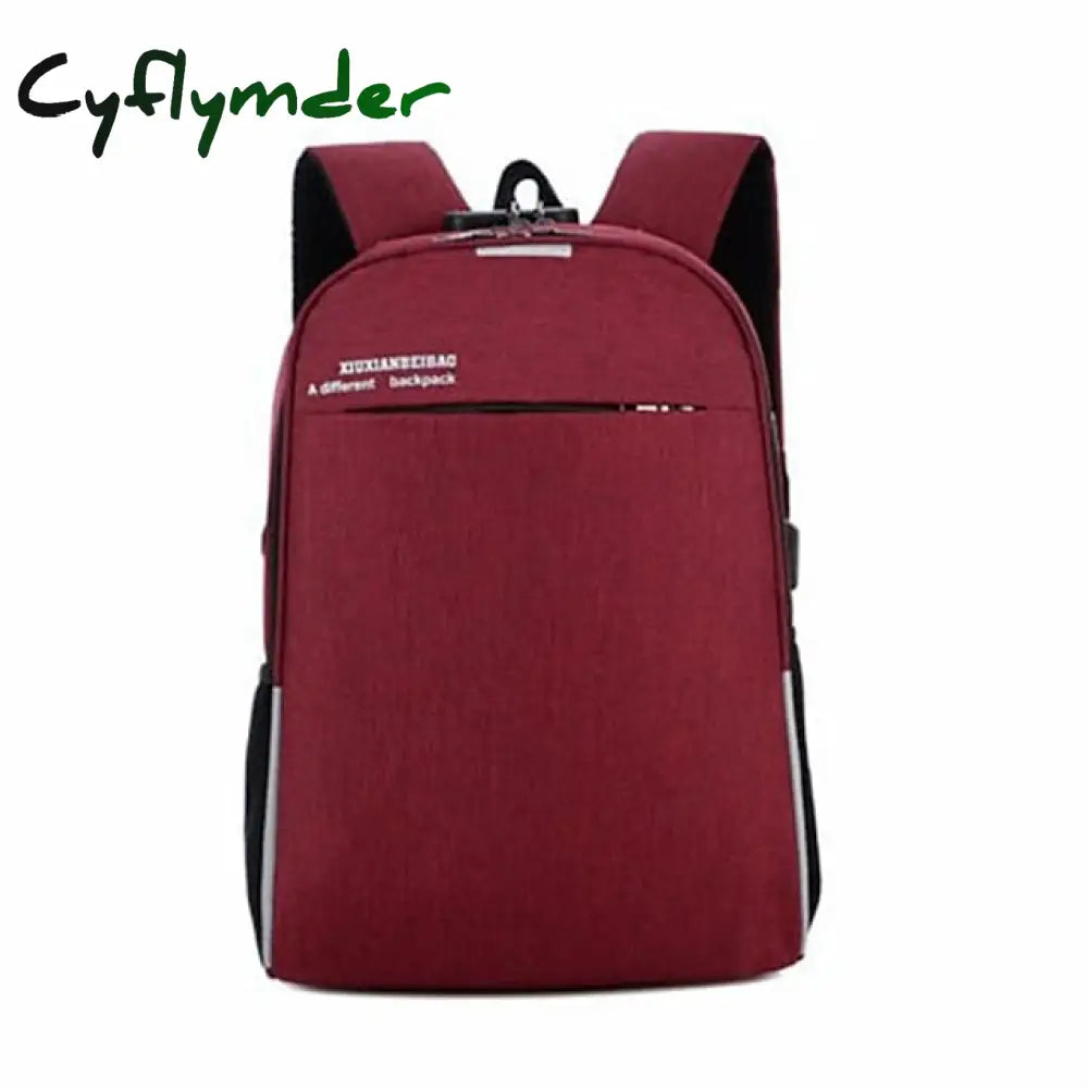 Cyflymder Multifunctional Waterproof Usb Charging Business Laptop Backpack Men And Women Travel