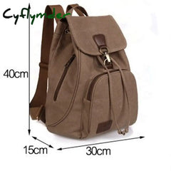 Cyflymder New Advanced Traveling Bags Large Backpack Durable Travel Computer Vintage Outdoor