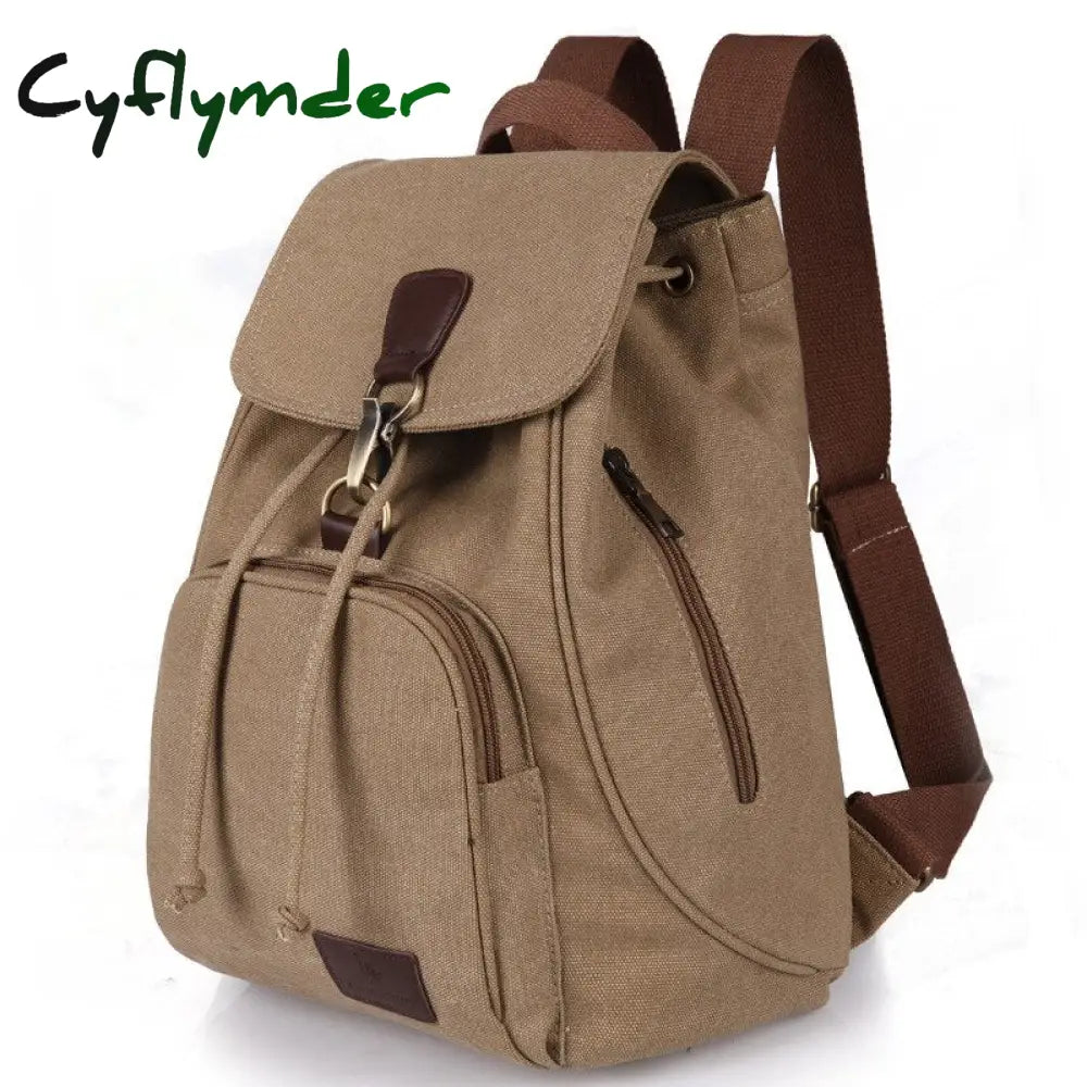 Cyflymder New Advanced Traveling Bags Large Backpack Durable Travel Computer Vintage Outdoor